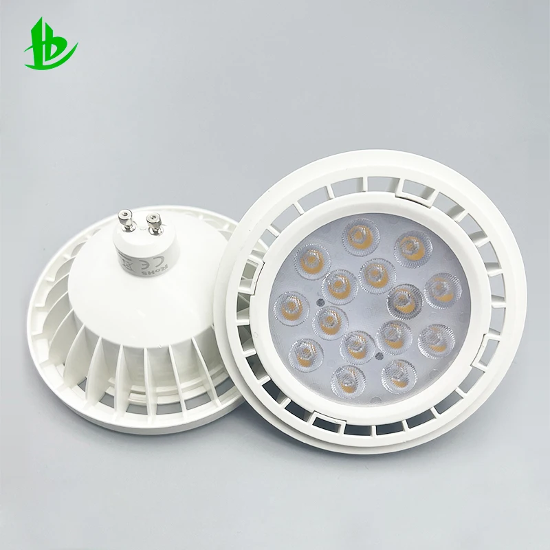 SMD/COB Светодиодная лампа G53/GU10 база 12 Вт 15 Светодиодный прожектор 220 В Ra>80 ar111