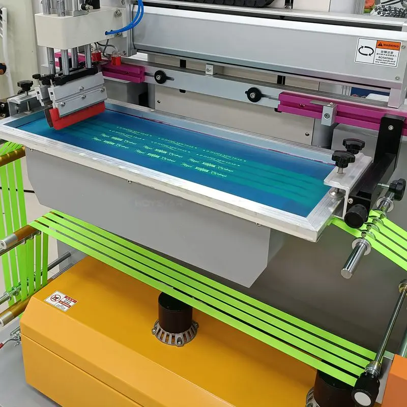 Auto Label Lanyard Screen Printing Machine