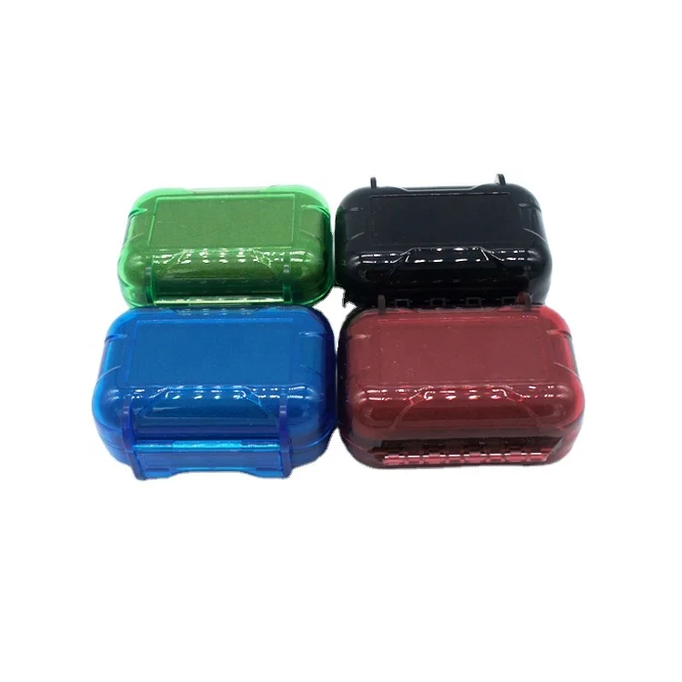 Прозрачный круглый жесткий чехол для наушников водонепроницаемый футляр упаковки IEM/наушников пластиковый