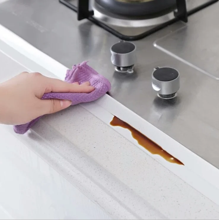 Self Adhesive Caulk Strip Sink Sticker Bath & Kitchen Waterproof Sealing Tape