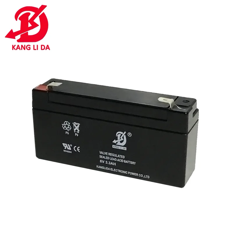 6v 3.3ah storage lead acid battery 3.3ah alarm UPS battery
