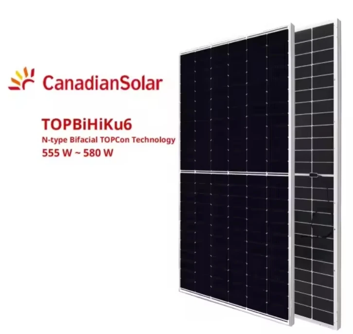Canadian 210 Single Series HiKu7 Solar Panel Mono Half Cell 675W 670W 665W 660W Competitive Price with Morego Supply