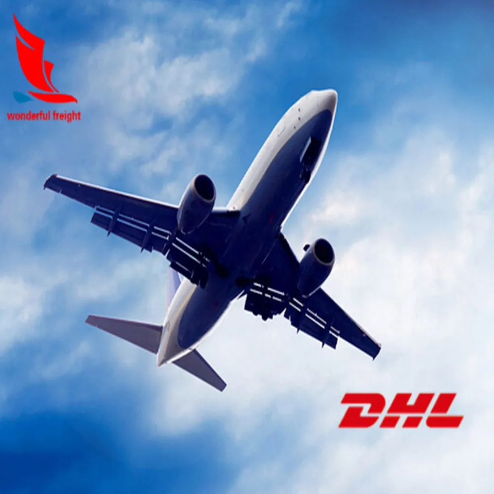 DHL delivery service door to door shipping agent from China to Kuwait