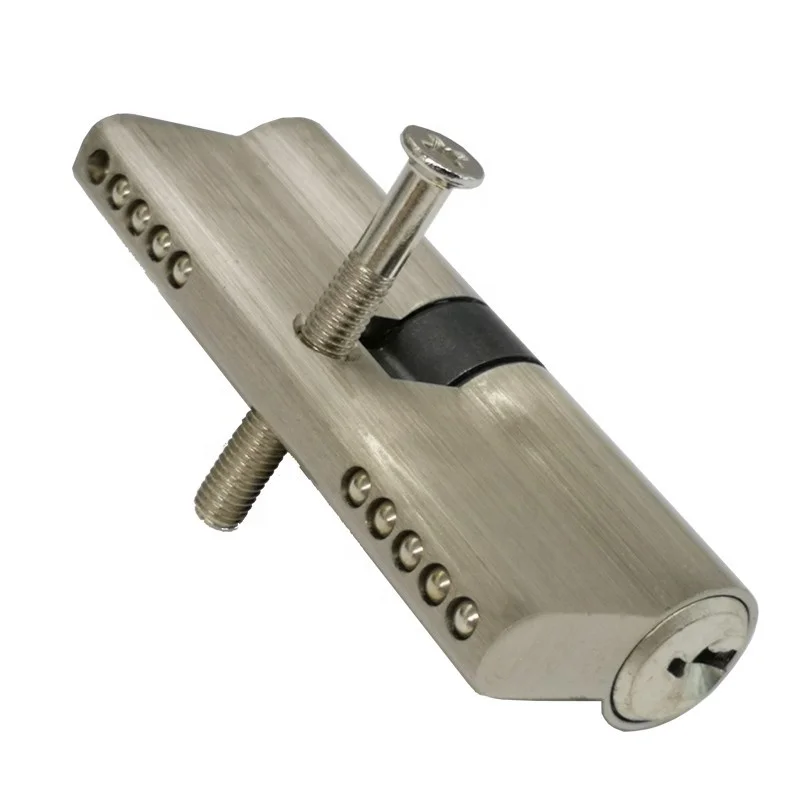 Solid Brass Profile Combination Double open Door Lock Cylinder with normal key lock Cylinder