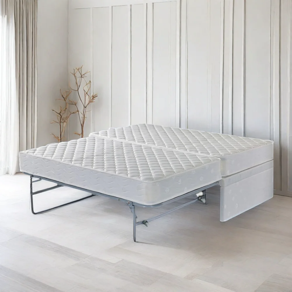 Trundle Bed Flexible Installation Black Other Color Choice Wrought Iron Double Bunk High Utility Pull Out Sofa Mechanism