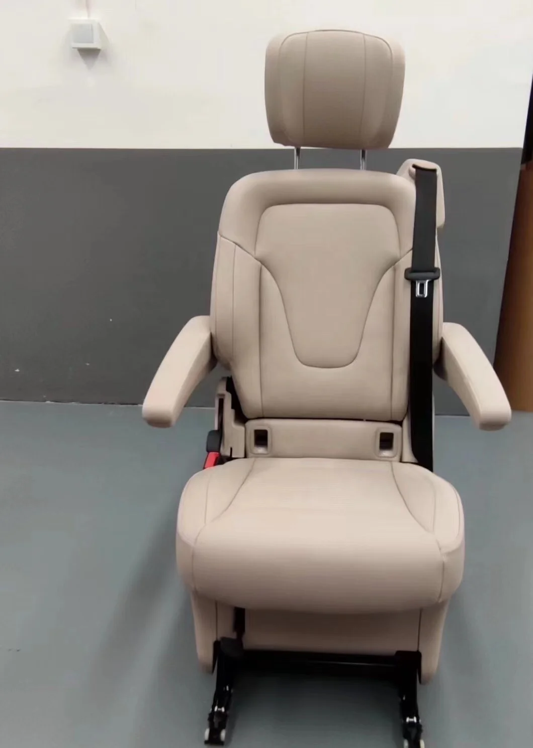 Wholesale original custom vans seats passenger Beige Black full leather modified car seat for Mercedes Benz V260 V class