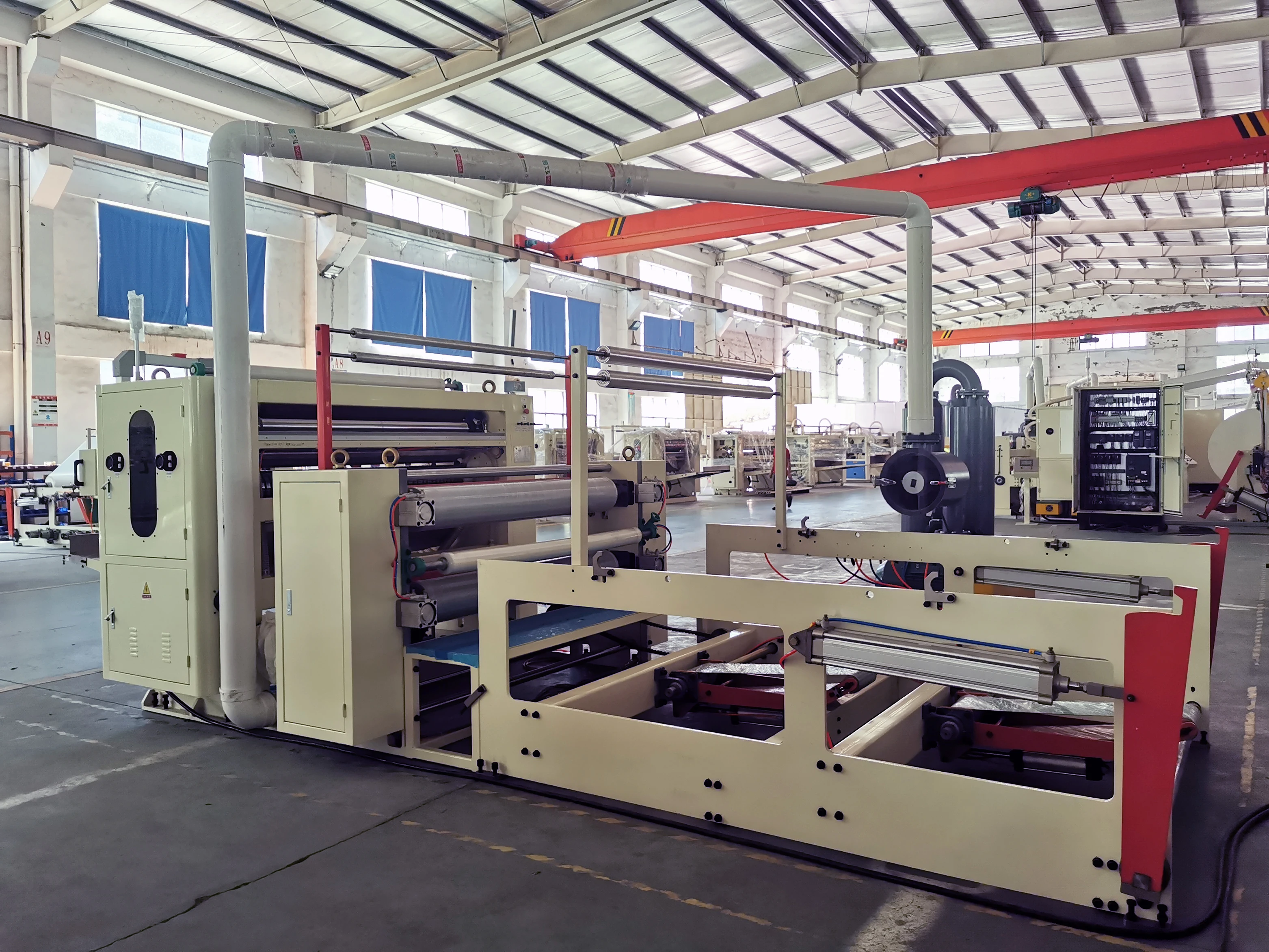 Paper Product Making Machinery Full Automatic 6 lines Facial Tissue Making Machine