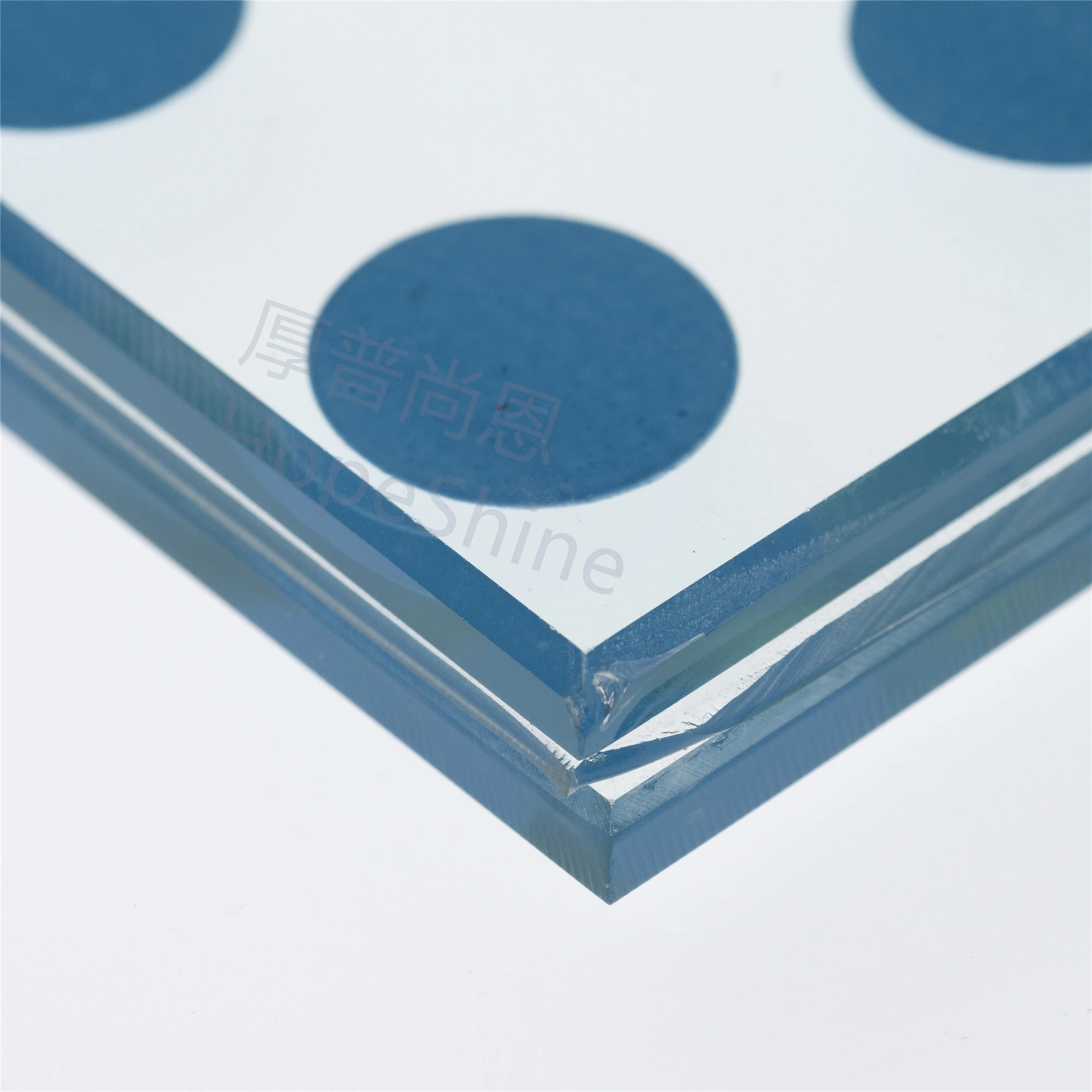 China Best Manufacture Slab Plane Colored Laminated Glass 6mm 8mm For Silk Screen Print