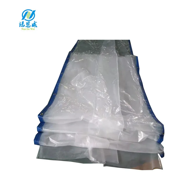 plastic film air duct hole perforated flexible hose PE film air duct with hook in both sides