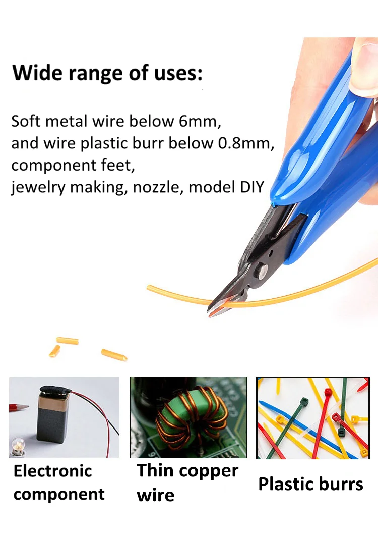 2024 Nail Clipper Pliers Unloading Drill Clamps Drill Clamp Tools Removal Scissors Manicure Tools Scissor drill pliers