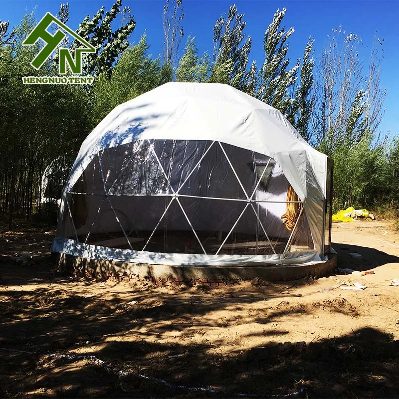 Hot Sale Tourist Attraction Hotel Tent Geodesic Dome For Living Room
