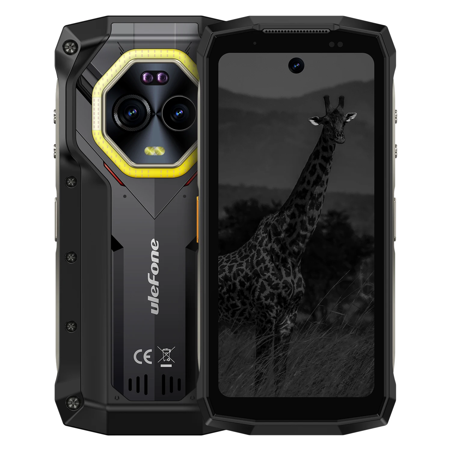 Ulefone Armor Mini 20 Pro 5 г прочный смартфон 4 7 дюймов экран ночного видения камера 6200 мАч 8 + 256 ГБ Android 14 карманный мини-телефон