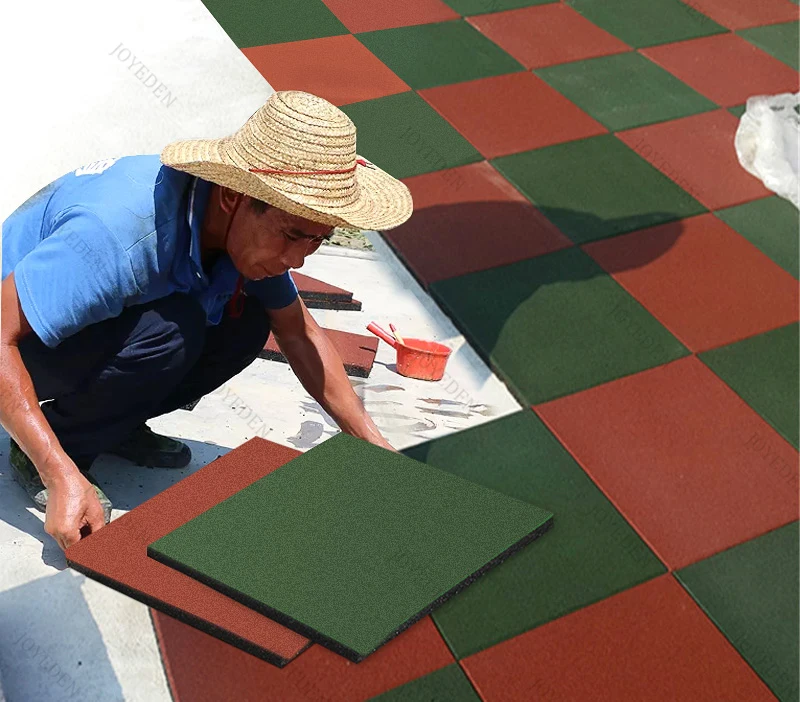 High Quality Outdoor Floor Rubber Mats Waterproof  Black Yellow Red White OEM Customized Gray Electronic