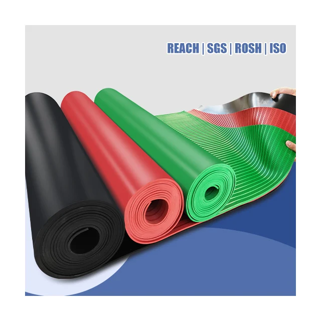 anti slip rubber sheets thickness 20mm sbr/cr/nbr natural 1mm-50mm wear-resistant gasket material