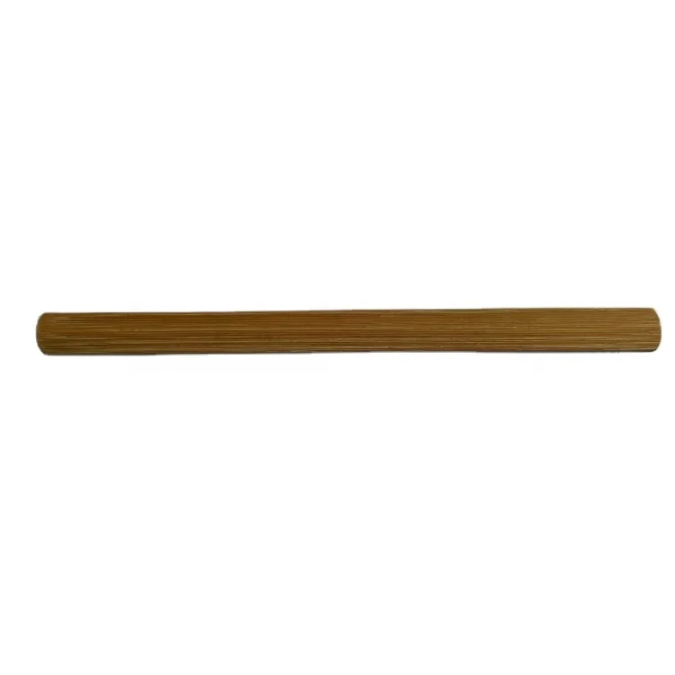 Luxury Long Handle Leather Shoe Oil Cream Dipping Dauber Cleaning Brush Bamboo Wood
