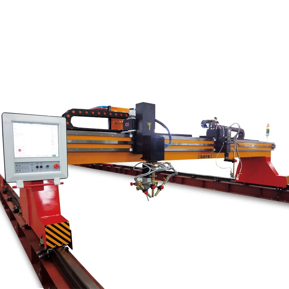 
Heavy duty CNCSG gantry type plasma cutting machine 