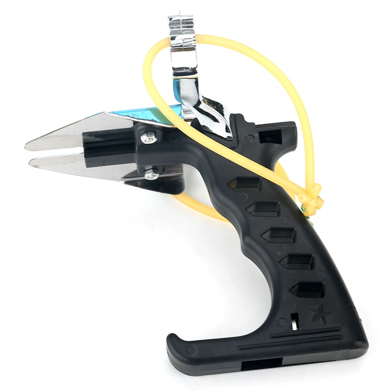 Лучшая цена, стрельба из лука, рыба, катапульта, профессиональная Рогатка для рыбалки с резиновой лентой