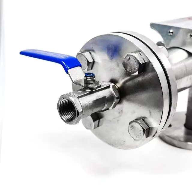 Magnetic Flap Level Gauge Float Level Meter with Remote Alarms Anti-corrosion Side Mounted Fuel Tank Diesel Tank Level Indicator