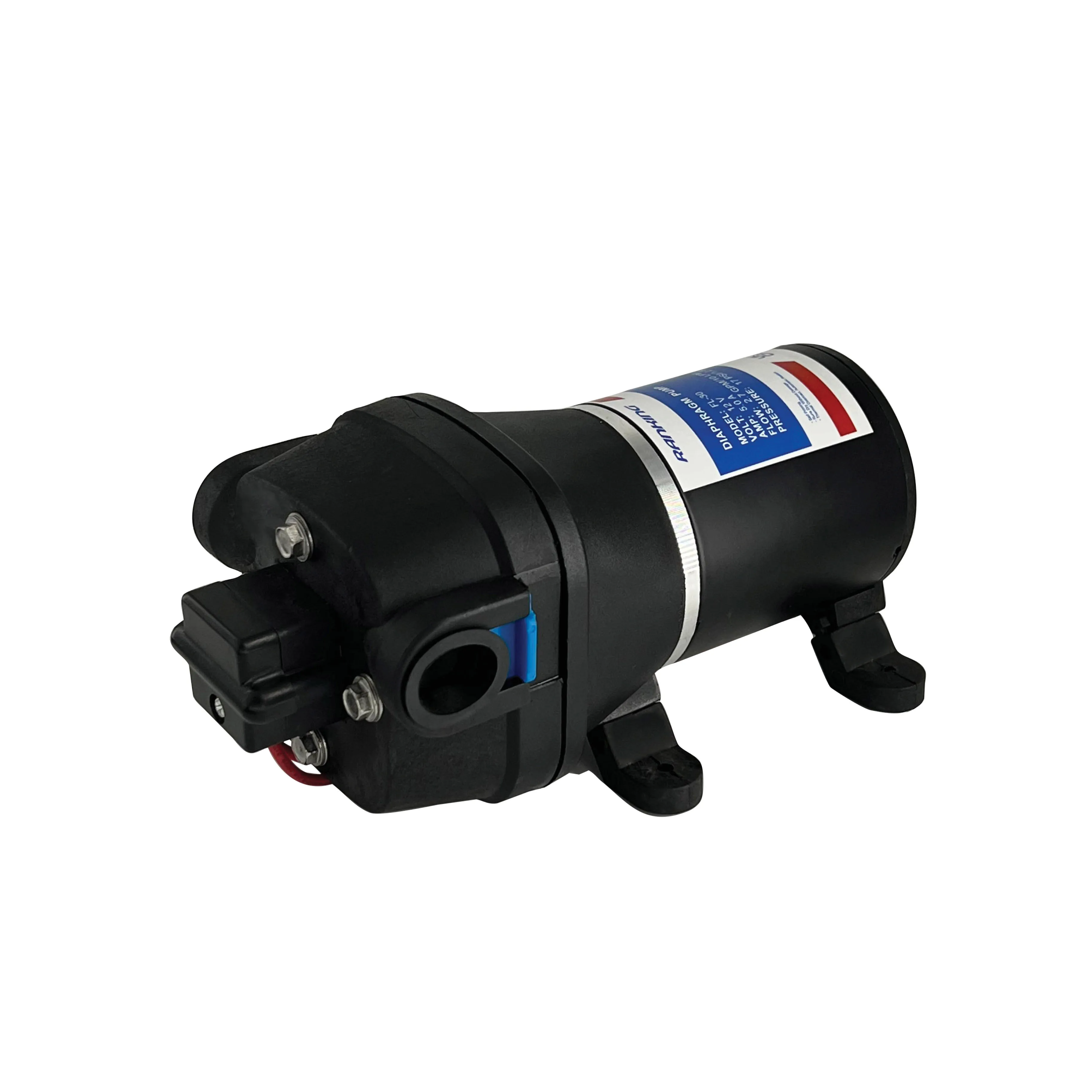Рейтинг FL-34 RV лодки DC 24V 12.5Lpm 35PSI 4A самовсасывающий электрический мембранный Водяной насос