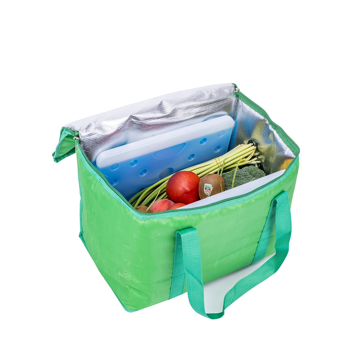 Customizable Waterproof Light Weight Collapsible Hot and Cold Food Delivery Bag Oxford premium thermal meal prep cooler bag