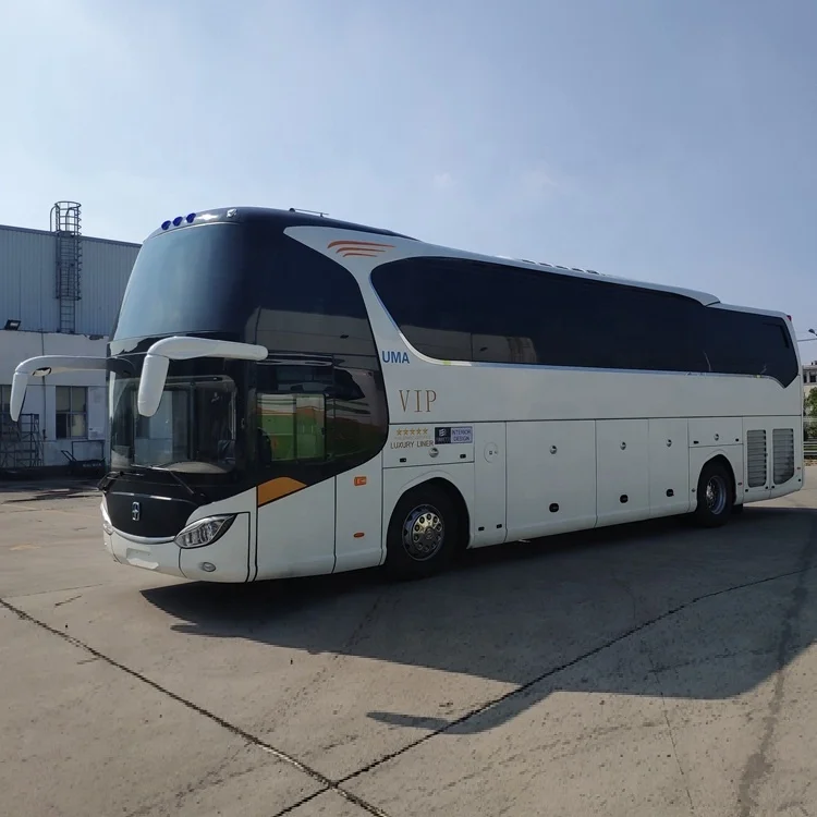 
2021 12m new long distance diesel coach bus with toilet for sale 