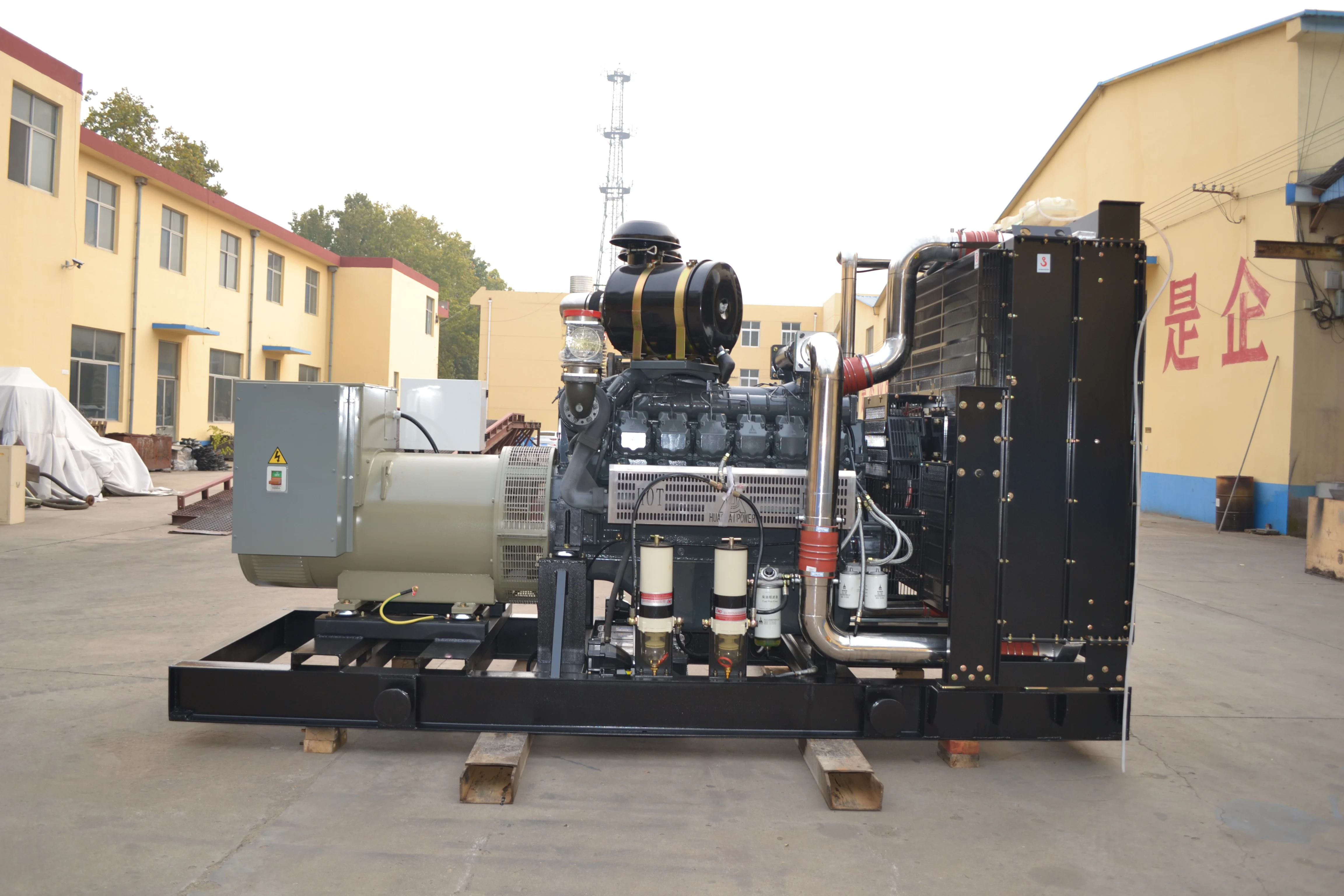 Открытые дизельные генераторы мощностью 600 кВт, двигатель DEUTZ для российского рынка