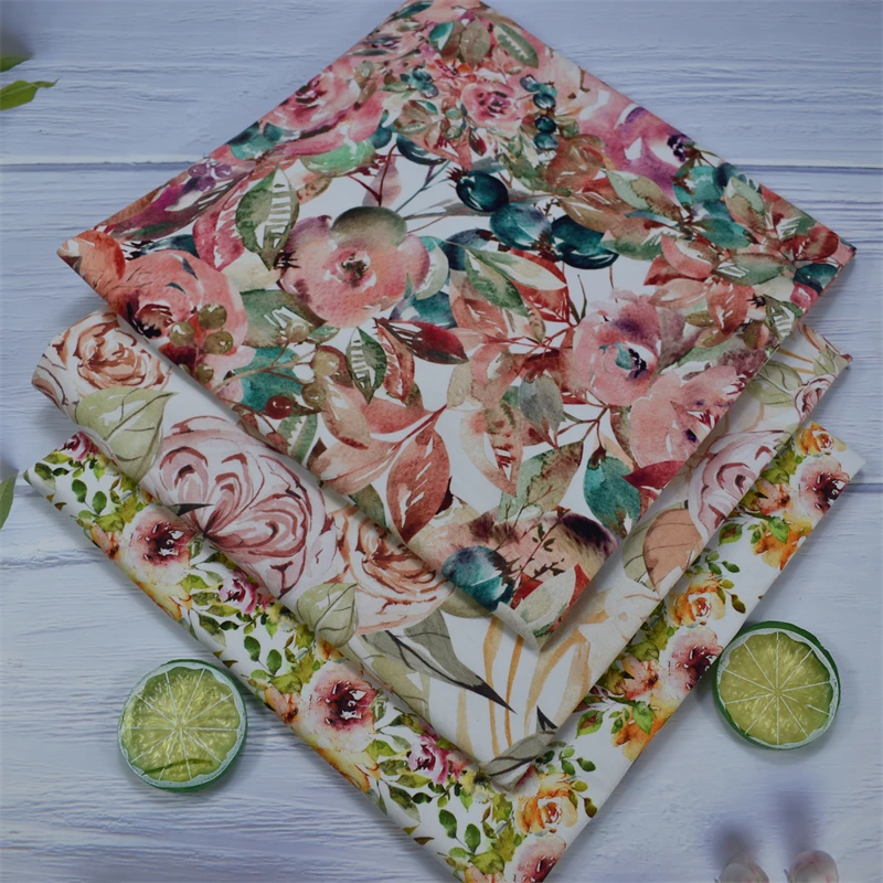 Custom digital print Bamboo spandex fabric baby knit fabric 95 Bamboo 5 Spandex for clothes