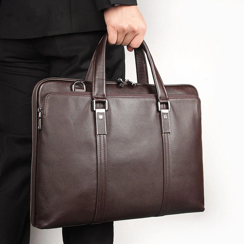 Portable Document Laptop Bag Business Office Bag High-grade Briefcase