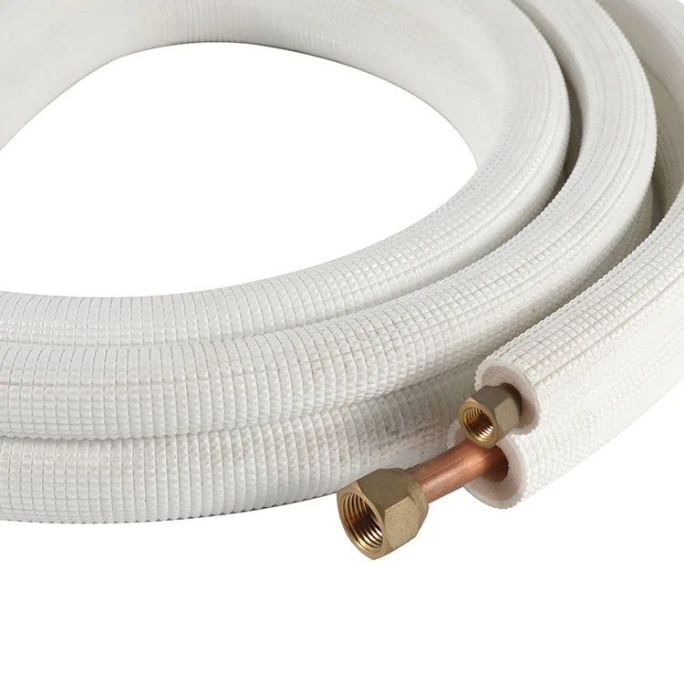 1/4' 3/8' 5/8' Insulated  Copper Pair Coils For Air Conditioning