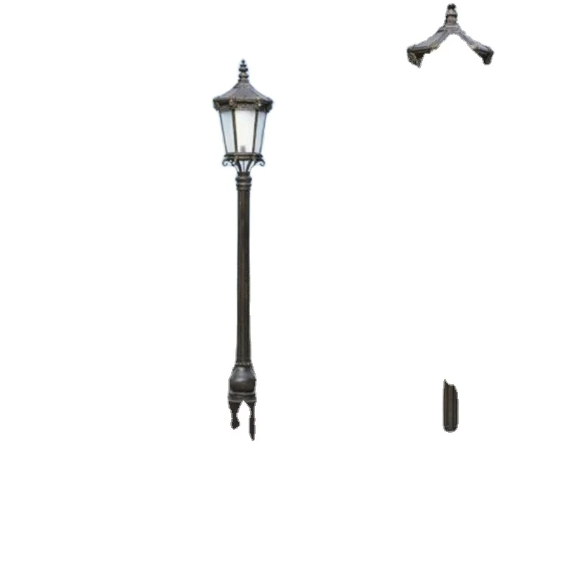 Decoration modern led garden light 12 v 40w solar outdoor yard lamp