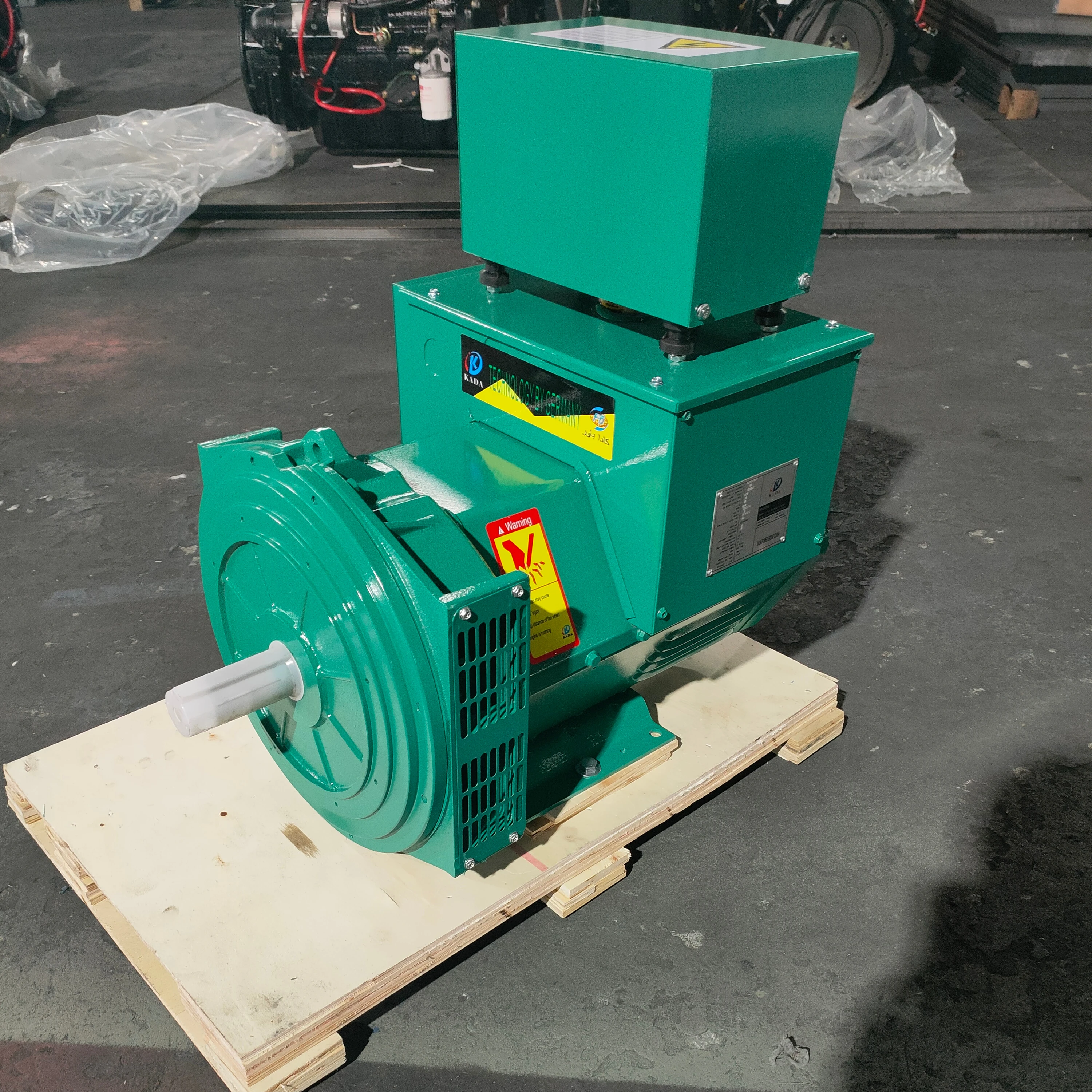 Kada  brushless ac 240v alternator free energy generator