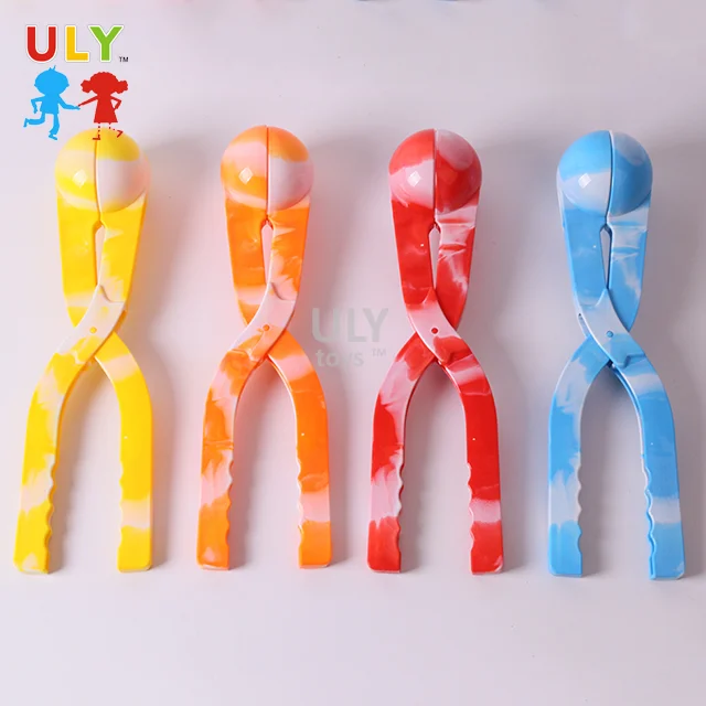 Детские снежные зажимы для игр инструменты снежный зажим шар ложка песок пляжные игрушки Спорт на открытом воздухе