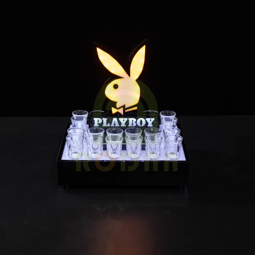 Guangzhou Lide ST02 LED fruit and snack tray with PLAYBO HEAD