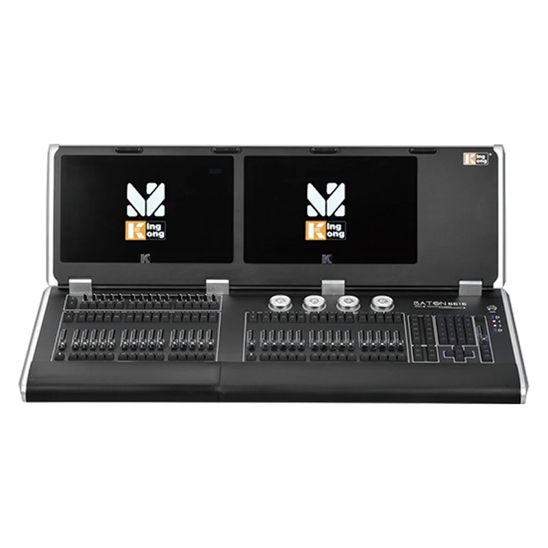 Stage Dmx Console Rgb Fader Pro Controller Light Console With Flight Case For Dj Disco Lighting Controller Light Controller