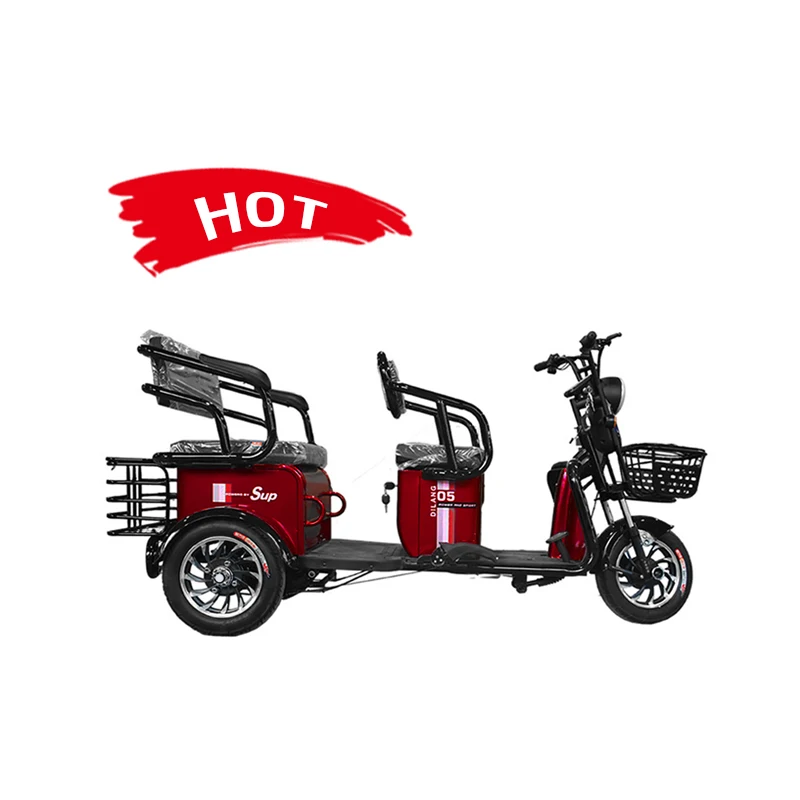 Chinese Manufacturer  Sells Lithium Battery Electric Tricycle Can Carry Both Passengers And Goods Electric 3 Wheel Tricycle