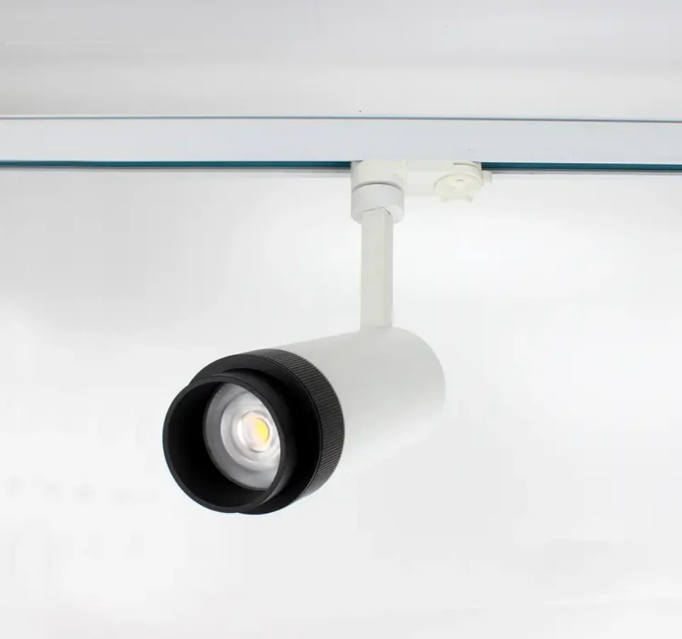 TK01002 High quality beam angle zoomable ceiling surface mounted 15W 20w 25w 30w led track light for museum