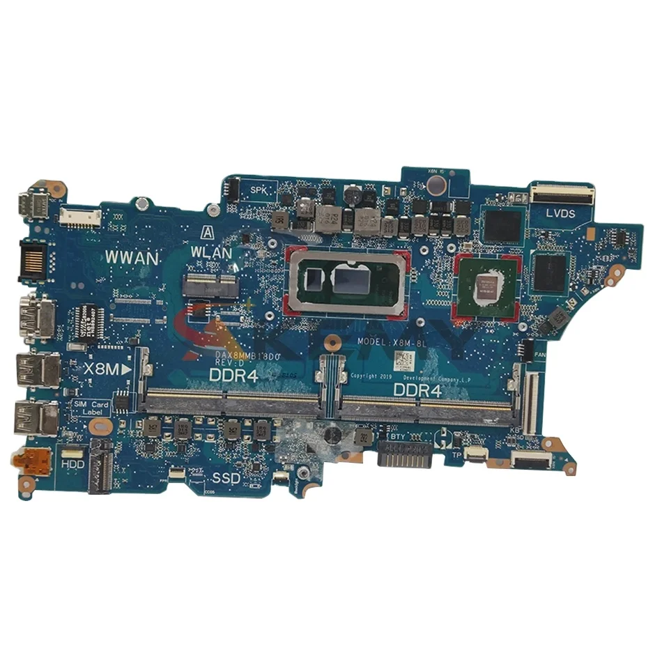 Основная плата ProBook 440 450 G7 материнская плата портативного компьютера с srgky i5-10210U DDR4 DAX8MMB18D0 X8M-8L L78079-601 материнская плата