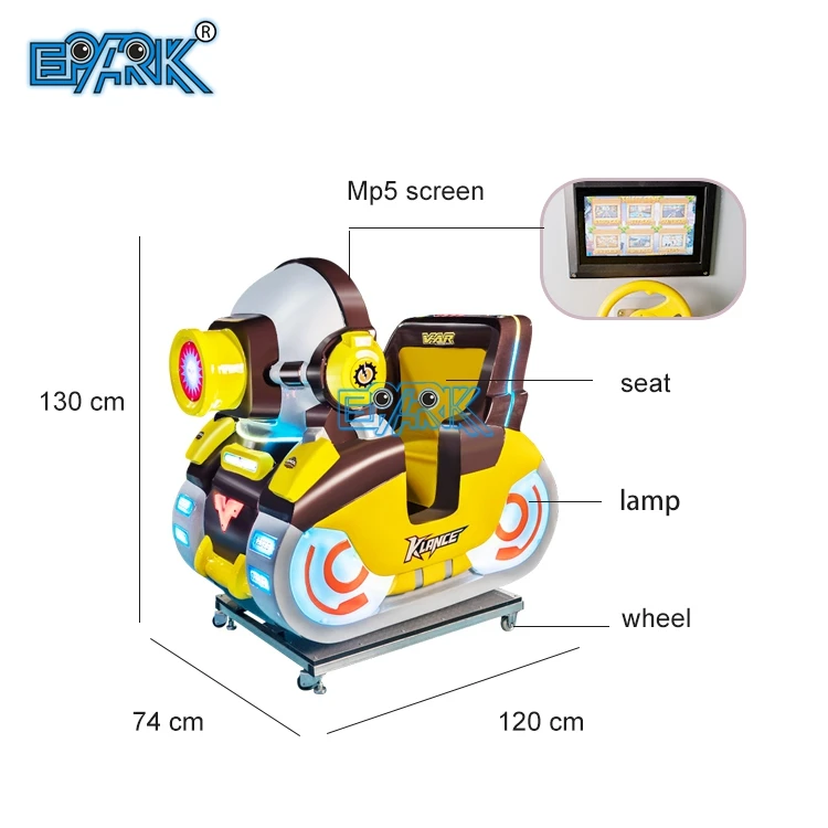 Coin Operated Arcade Kids Small Machine Ride On Cars Tank Swing Car Game Machines Fiberglass Child 3d Video Games