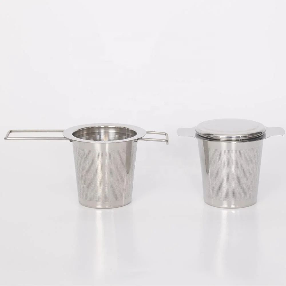 Tea Infuser Basket Stainless Steel Filter With Small Strainer And Lid Tea Diffuser For Loose Tea Superior Brewing Experience