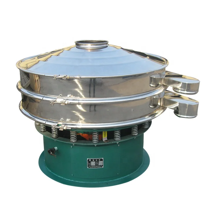 Double layer sifting machine Three-D Vibrating screen circle vibro separate machine