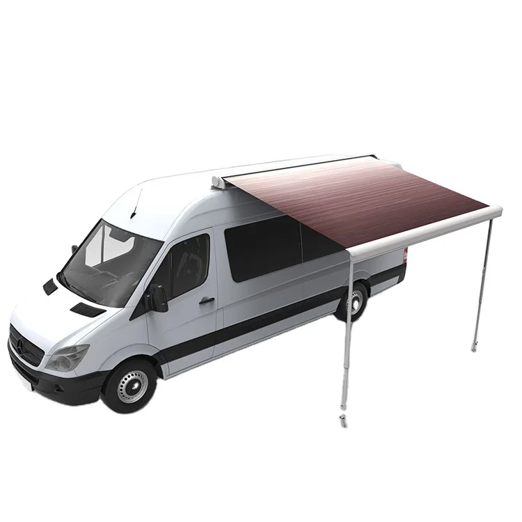 
strong frame 100%waterproof full cassette motorhome car rv awning 