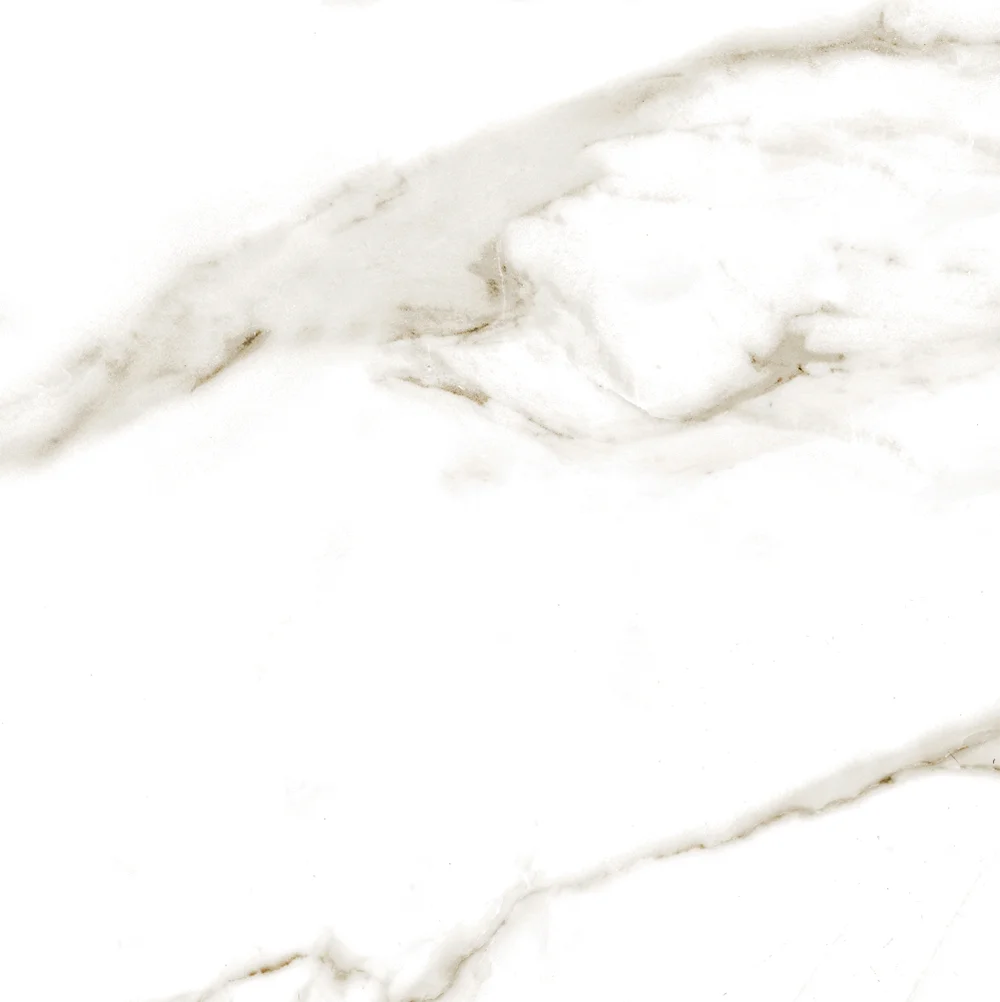 Caracata white marble to see 3d polished glazed porcelain