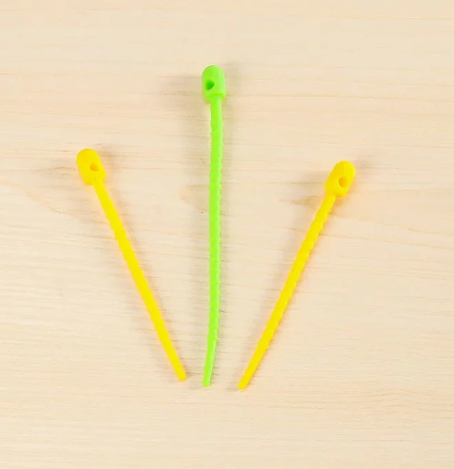 Flexible Silicone Bangage Wire Tie Ten