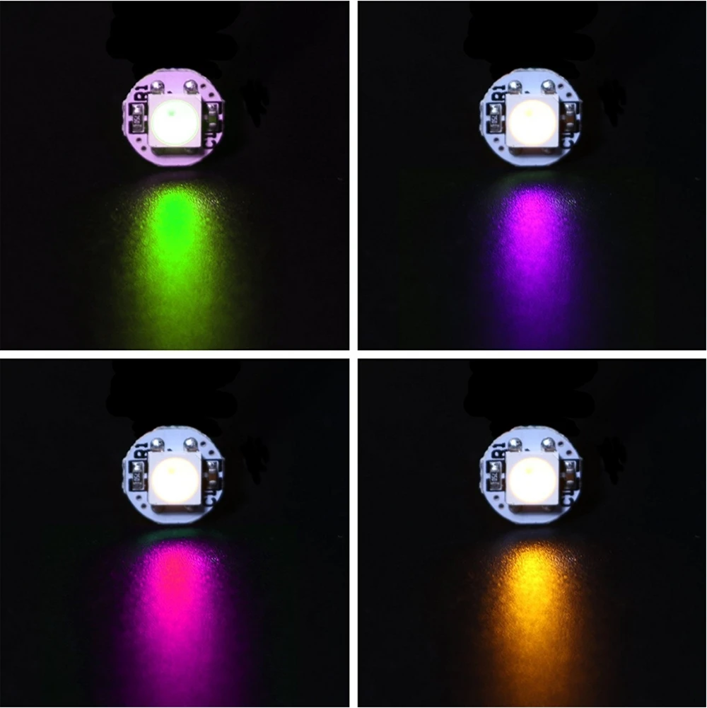 10~1000PCS WS2812B WS2812 4-Pin Led Chip Strip&Heatsink DC5V 5050SMD RGB WS2811For DIY project