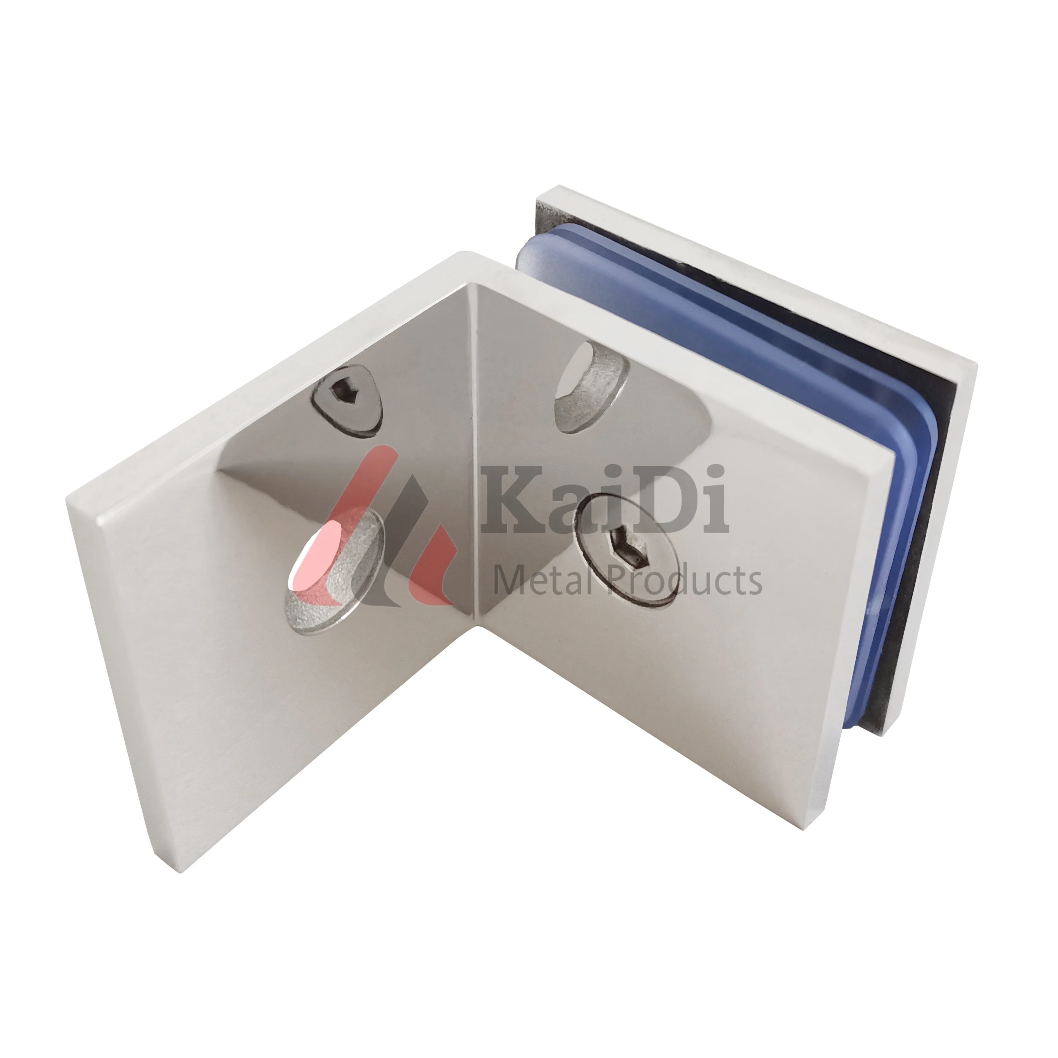 Luxury shower door glass clamp bathroom glass door clip glass shelf clamp