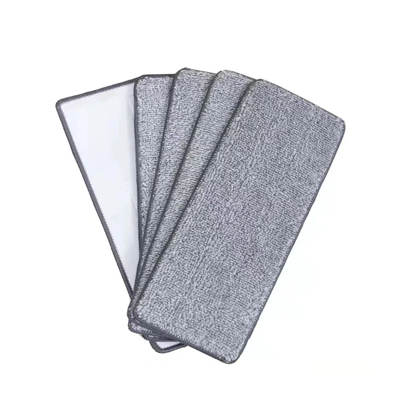 
High quality microfiber mop head replacement refill fit flat squeeze mops washable household cleaning tool spare parts mop pad 