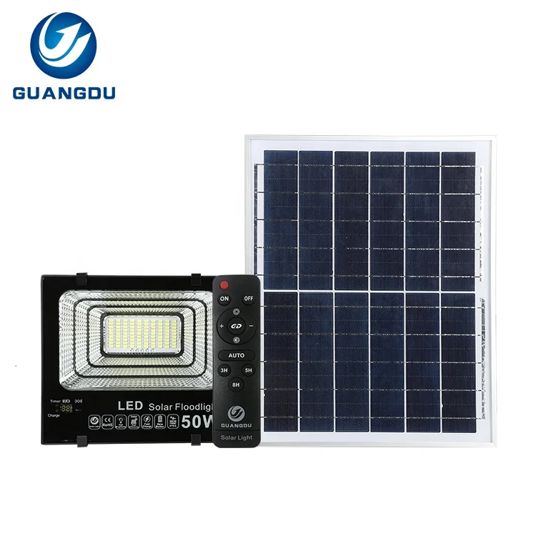 High lumens white outdoor IP67 waterproof Aluminum 30 50 100 150 200 300 400 500 1000 w solar led flood light