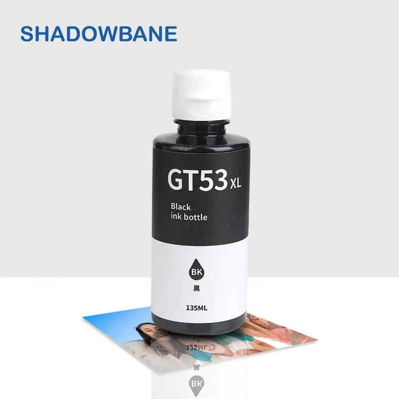 Совместимые пигментные чернила GT53 GT53XL для цифровой печати картриджа HP 319/410/419 умный картридж