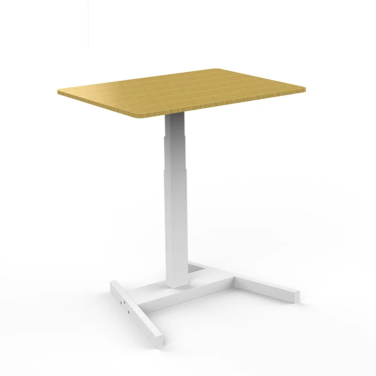 
Best Portable computer Standing Trestle meeting Desk With One Legged 