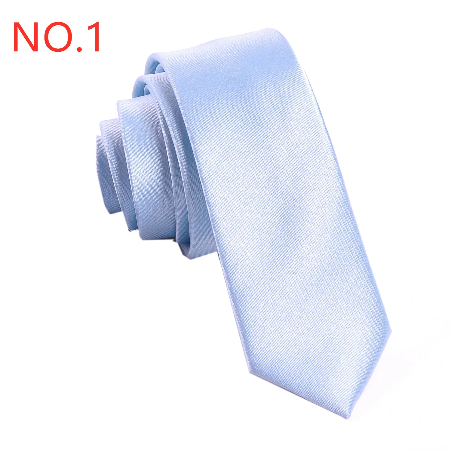 Sale price Factory 12 Color 6CM 100% Polyester Black Plain Color Men Necktie Newest Business Men Necktie in High Quality